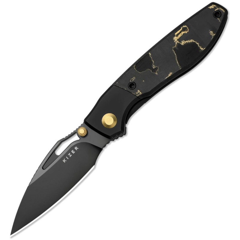 Shrike Framelock Camo Gold CF
