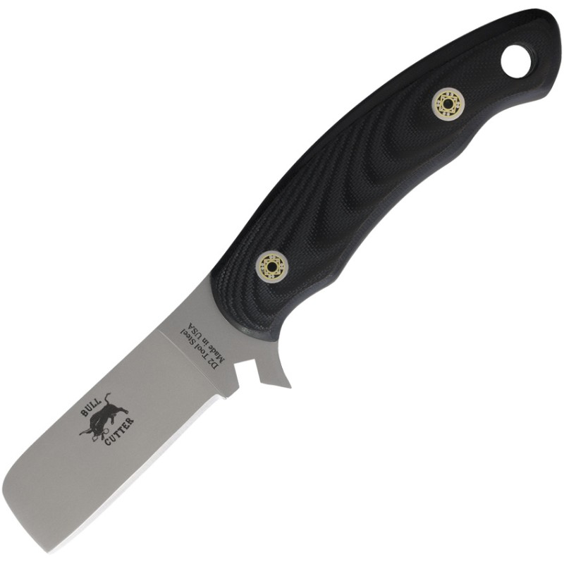 Bull Cutter Fixed Blade BlkG10