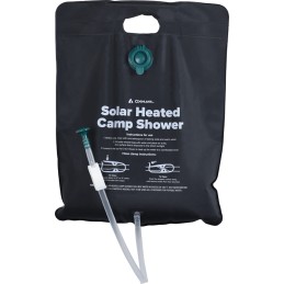 Solar Heated Camp Shower