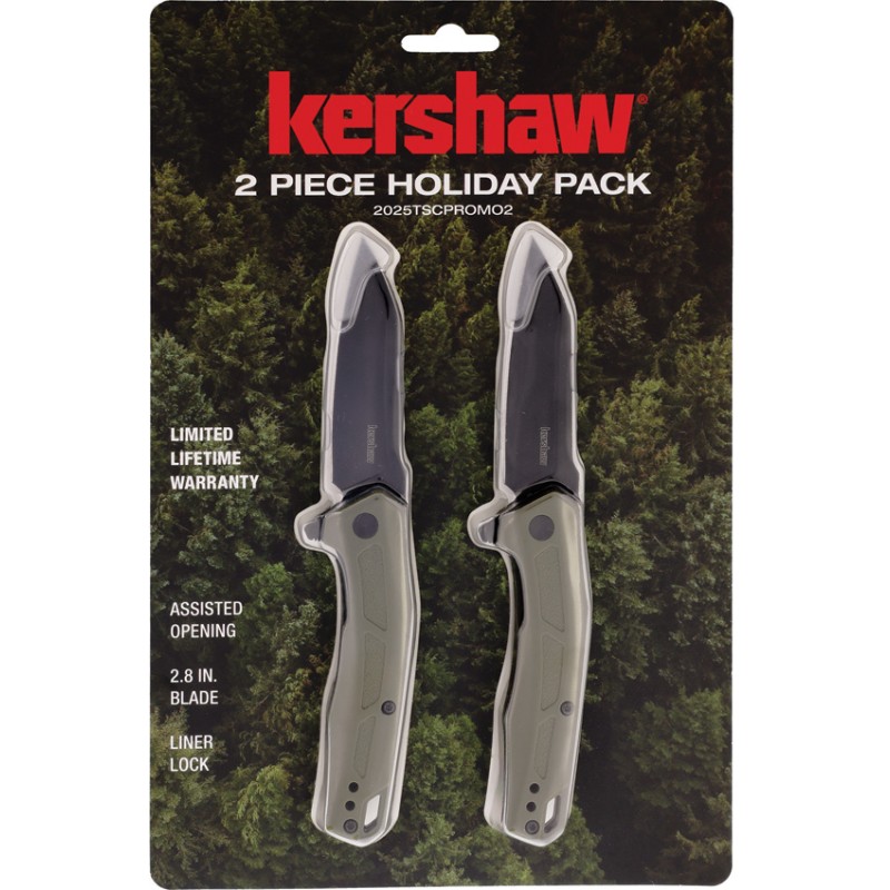 2pc Holiday Pack Linerlock A/O