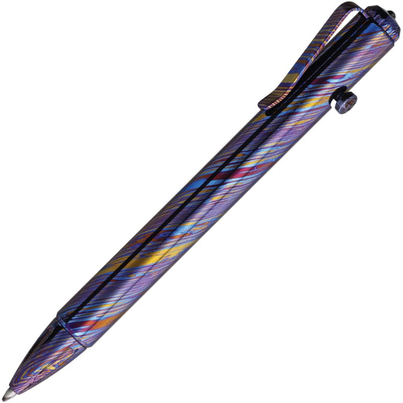 Bolt Action Pen Timascus