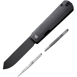 Sendy Linerlock Black G10