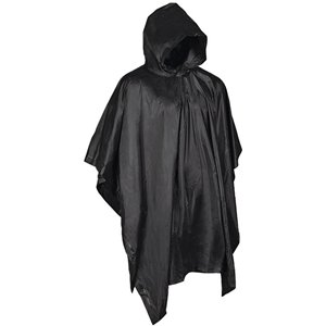 Poncho Black Vinyl