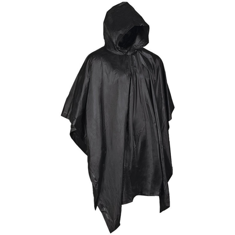 Poncho Black Vinyl