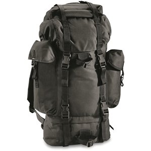 65L Combat Rucksack Black