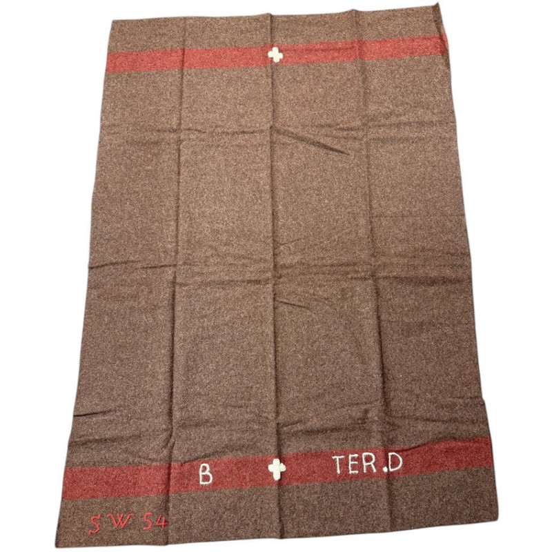 Swiss Brown Wool Blanket