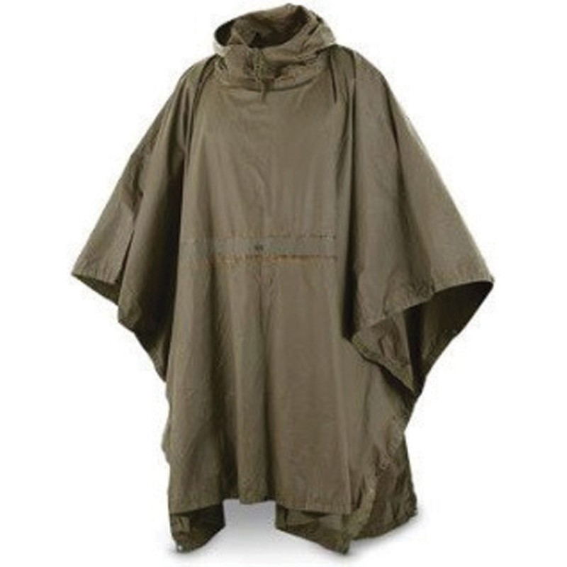 German OD Poncho Used