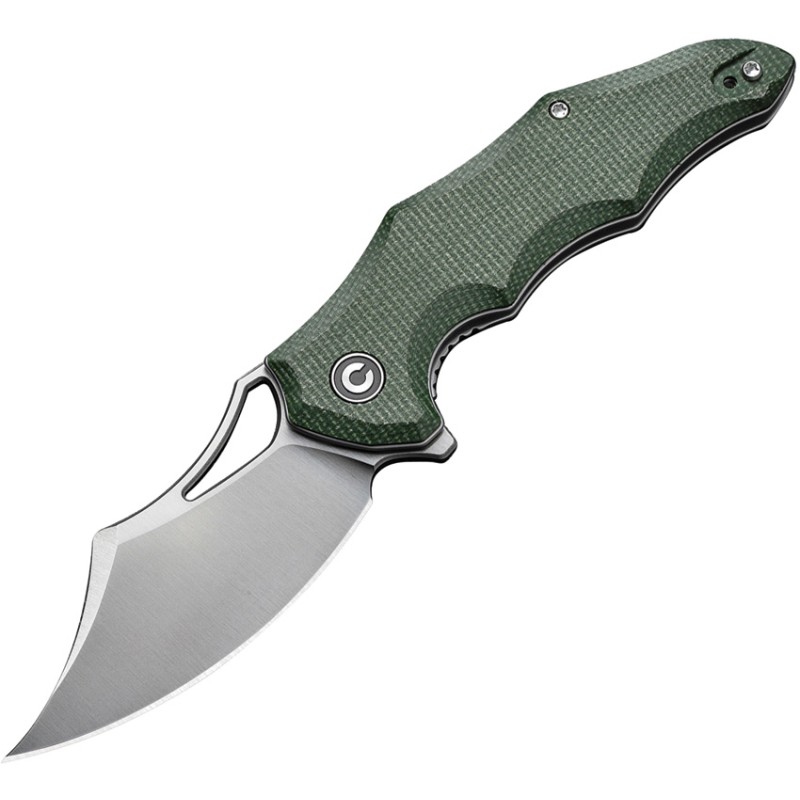 Chiro Linerlock Green micarta