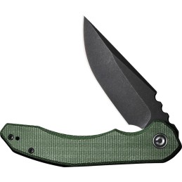 Bluetick Linerlock Green Mic