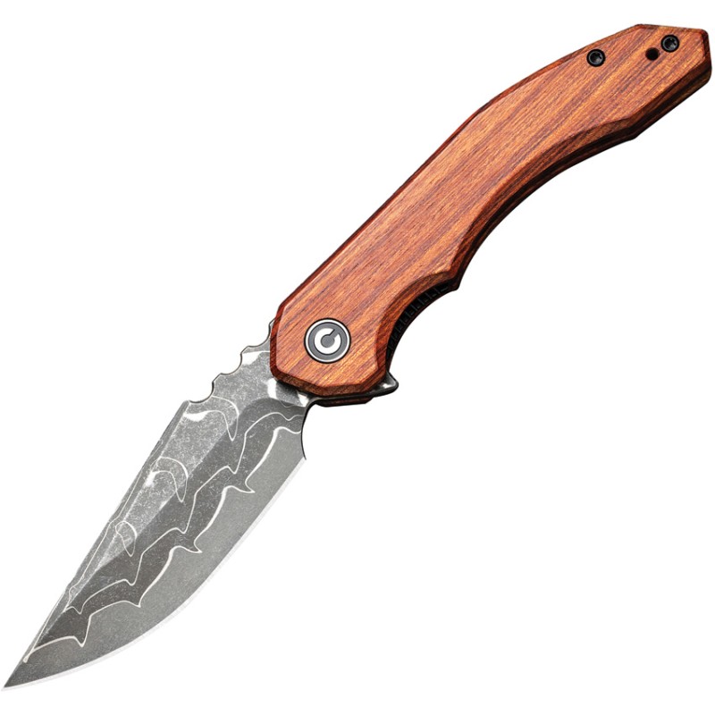 Bluetick Linerlock Wood