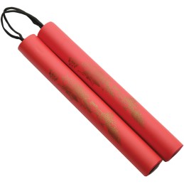 Foam Nunchucks Red