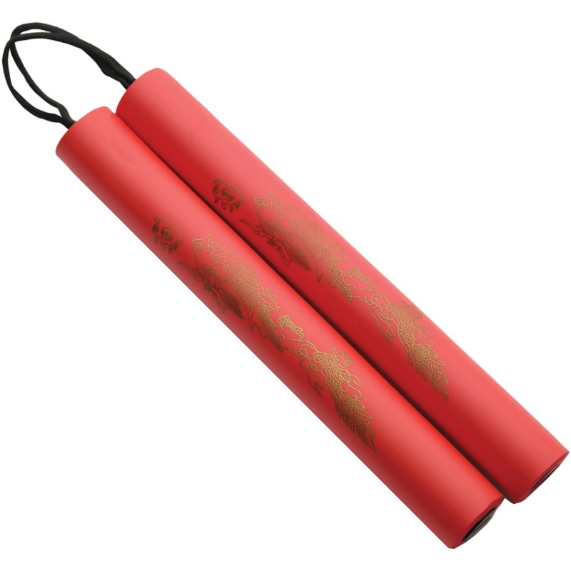 Foam Nunchucks Red