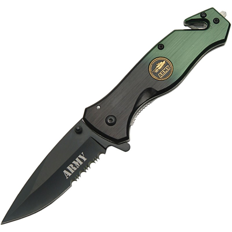 Rescue Linerlock A/O Army