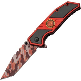 Fire Fighter Camo Linerlock