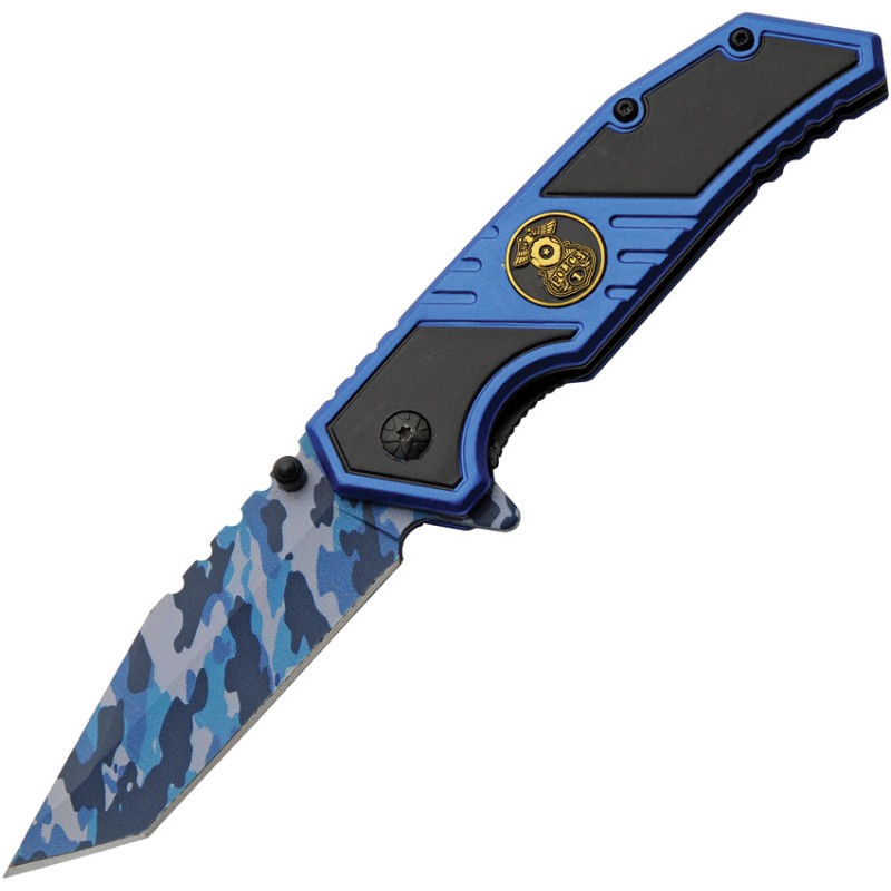 Police Camo Linerlock