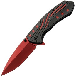 Red Stars Linerlock