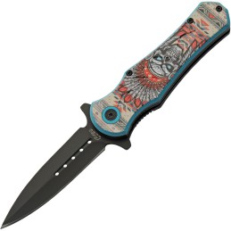 Headdress Linerlock A/O Skull