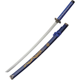 Gold Dragon Samurai Blue