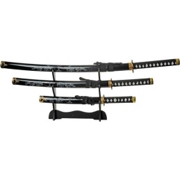 Double Dragon Samurai Set Blk