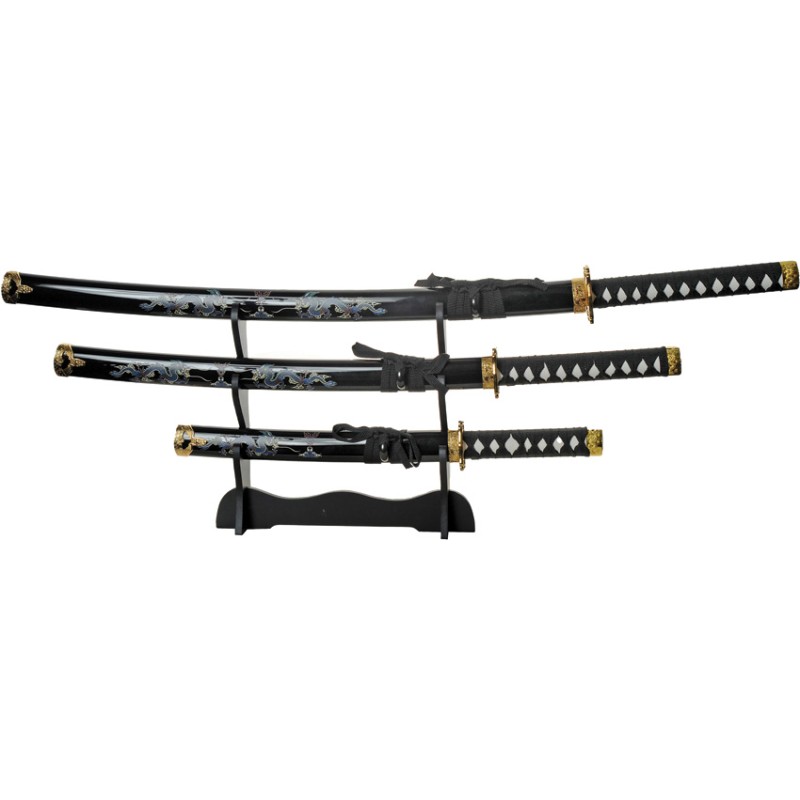 Double Dragon Samurai Set Blk