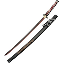 White Decorative Samurai Sword