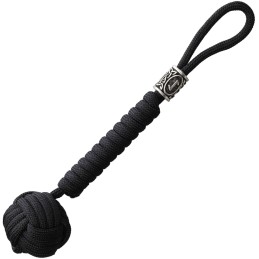 Monkey Fist Lanyard Black