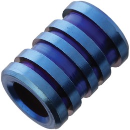 Blue Titanium Bead