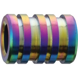 Rainbow Titanium Bead