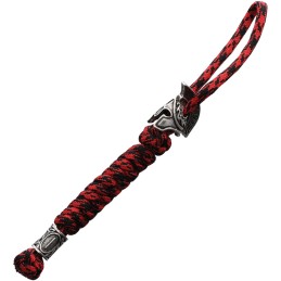 Red Spartan Paracord Lanyard