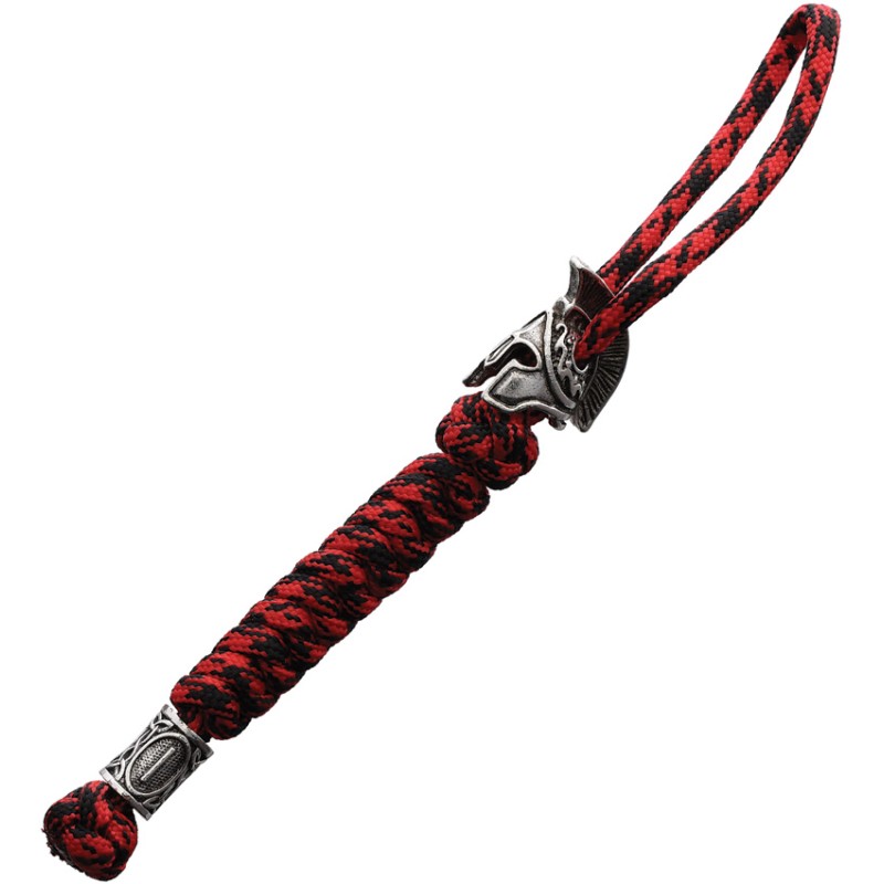 Red Spartan Paracord Lanyard