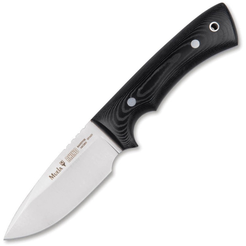 Rhino 9-M Fixed Blade Black