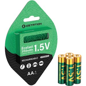 Ecolast Li-ion AA Batteries