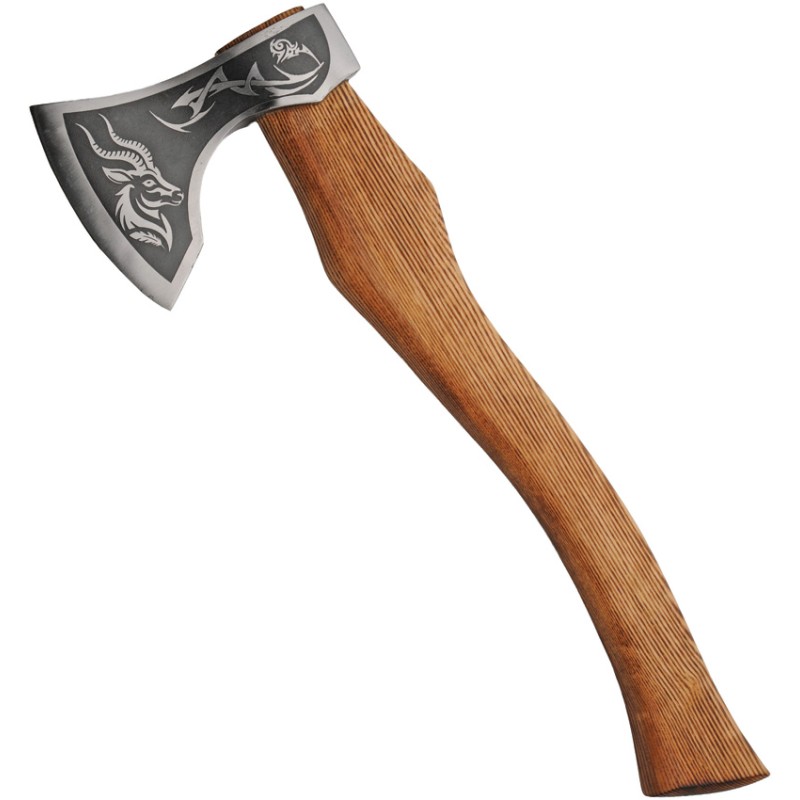 Nordic Goat Head Axe
