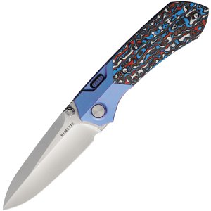 Meteor Button Linerlock Ti/CF
