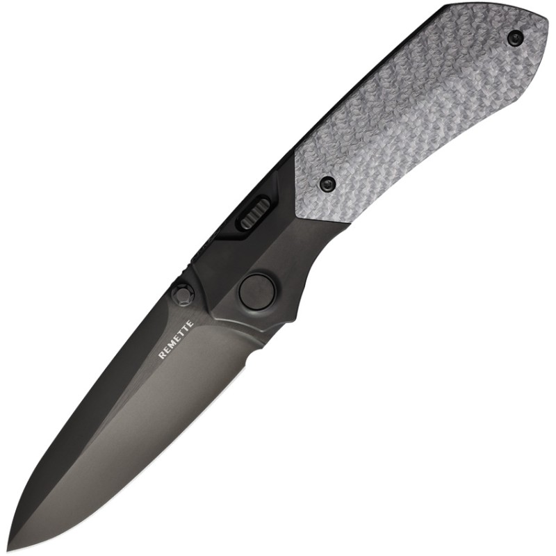 Meteor Button Linerlock Ti/CF