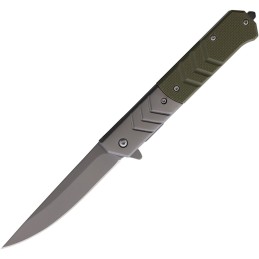 Linerlock A/O Green G10