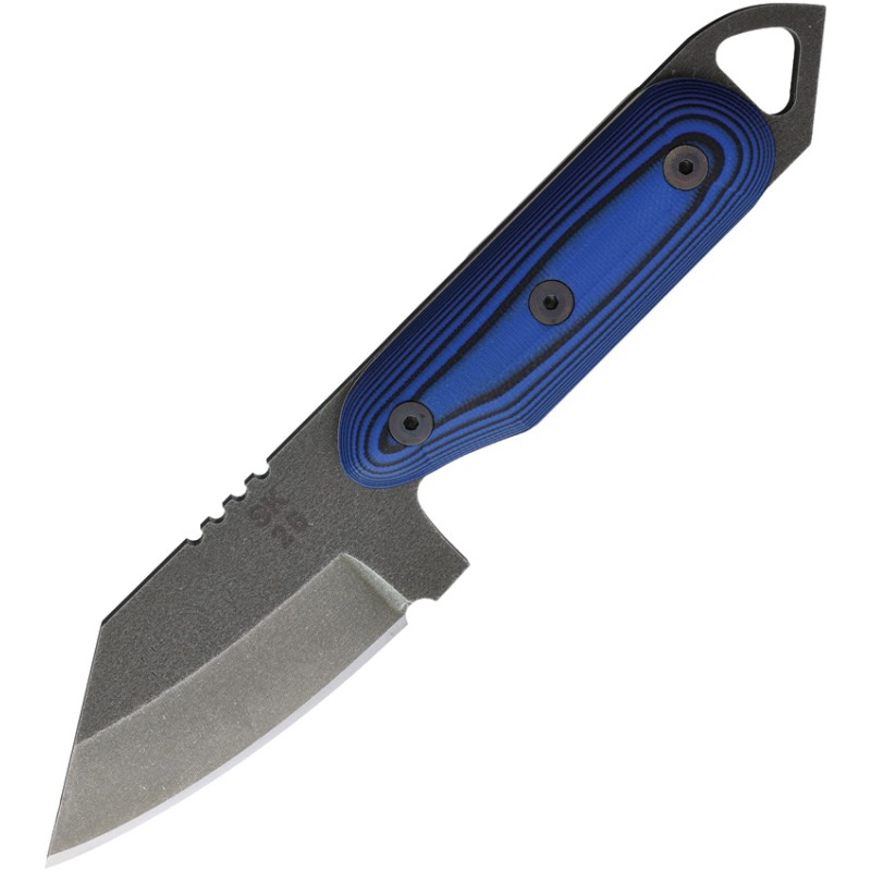 2026 US Tanto Fixed Blade Blue