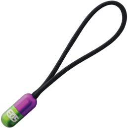 Pill Bead Lanyard Grn/Pur