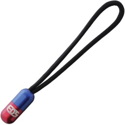 Pill Bead Lanyard Red/Blue