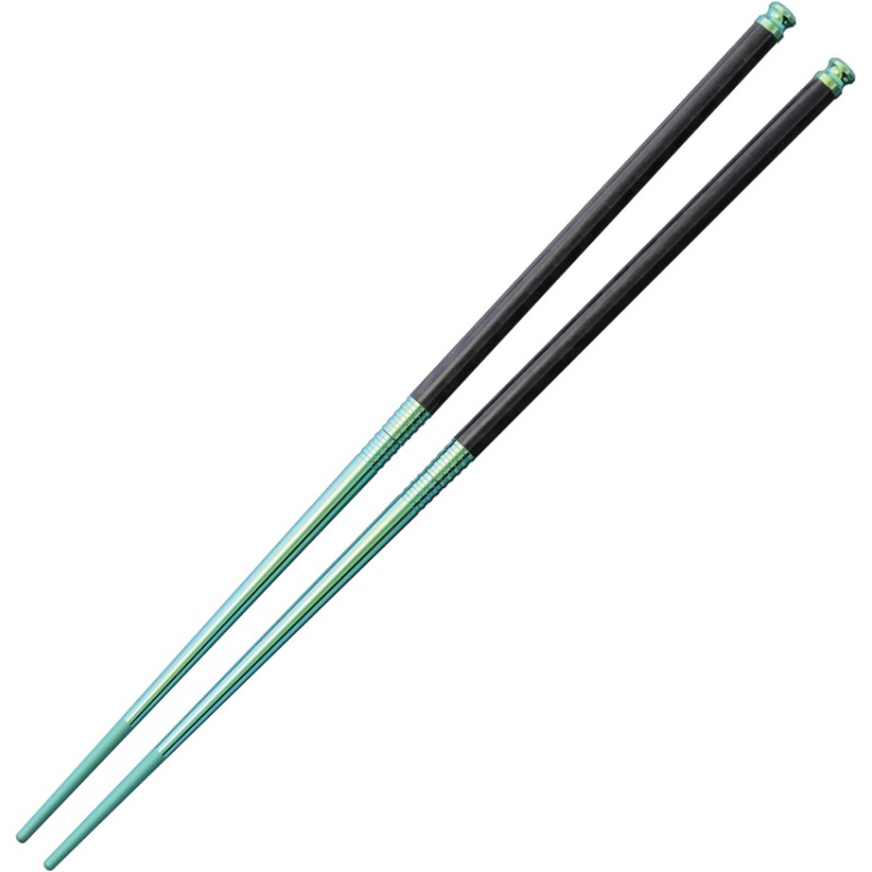 Titanium Chopsticks Green