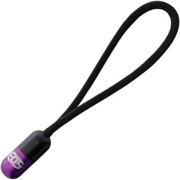 Pill Bead Lanyard Black/Pur