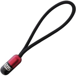 Pill Bead Lanyard Black/Red