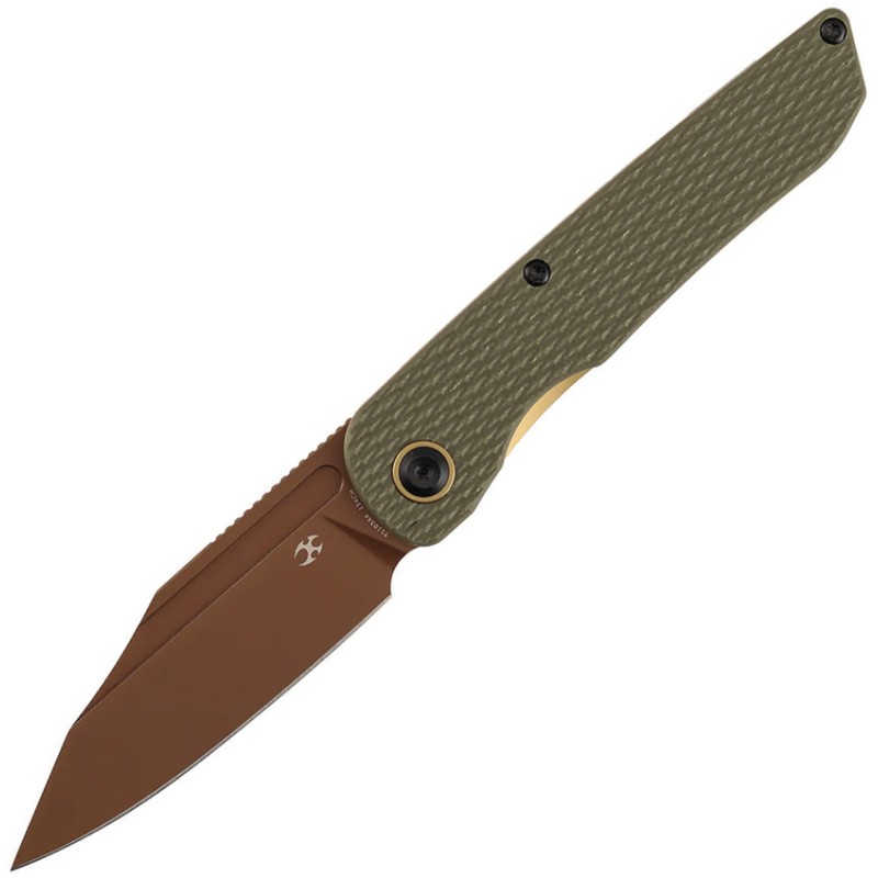 Nettle Linerlock Olive G10