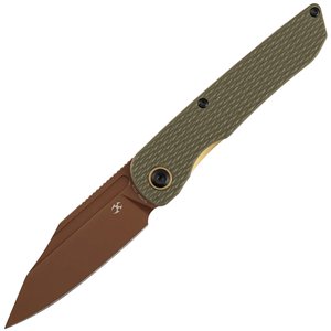 Nettle Linerlock Olive G10