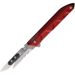 Ferrum Rescue Linerlock Red