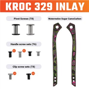 Kroc 329 Inlay Watermelon