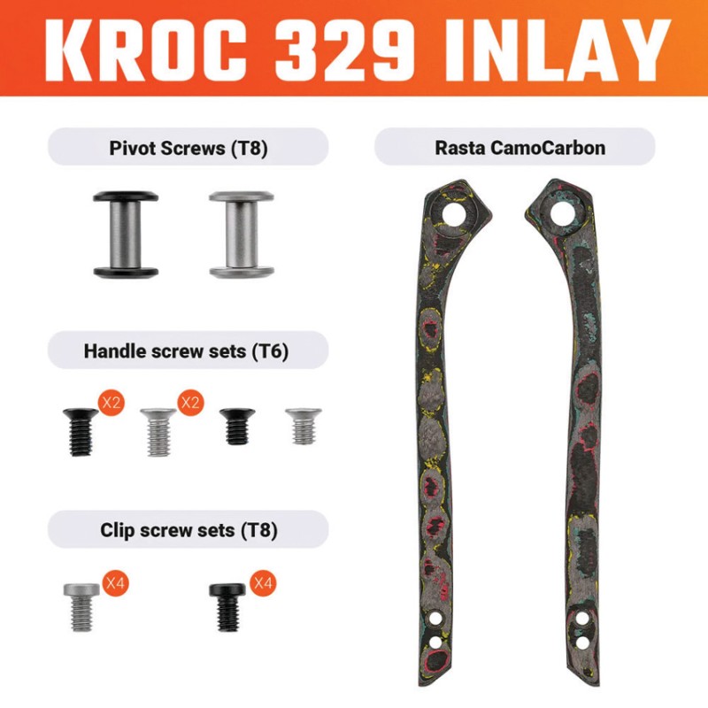 Kroc 329 Inlay Rasta Camo