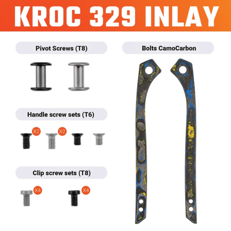 Kroc 329 Inlay Bolts Camo