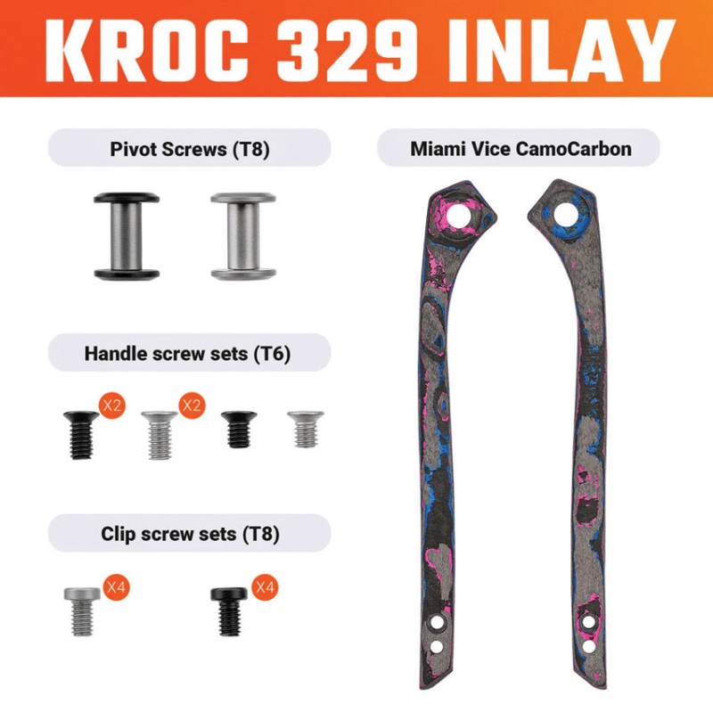 Kroc 329 Inlay Miami Vice