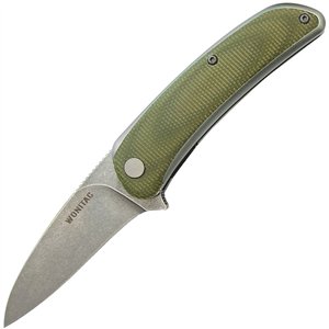 Linerlock Green Micarta